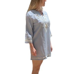 NWT 🏝️ Sky Blue Les Canebiers Tahiti Tunic Dress